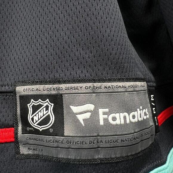 NWT Fanatics NHL Seattle Kraken Breakaway Jersey - Size M Adam Larsson #6 - Picture 9 of 9